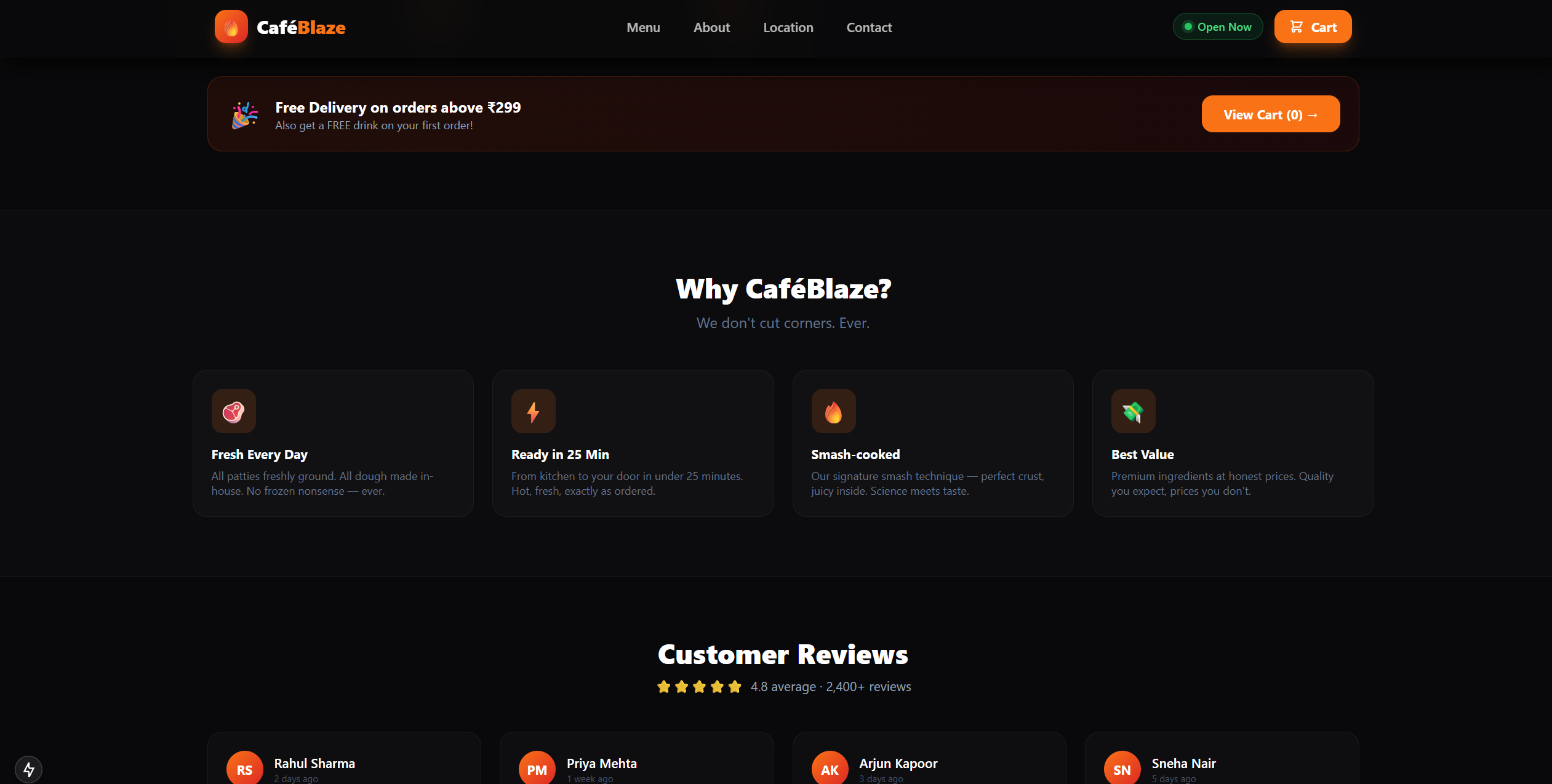 UIDrop Food Cafe Reservation Form - Restaurant UI design UIDrop Food Cafe Reservation Form - Restaurant UI design