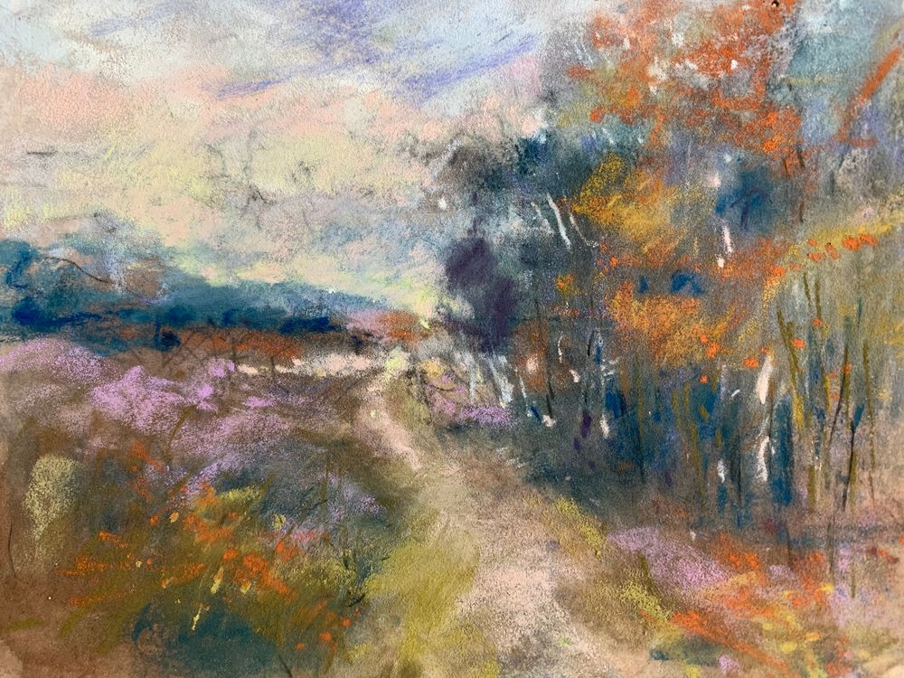 Kinver walk Autumn Pastel sold) 