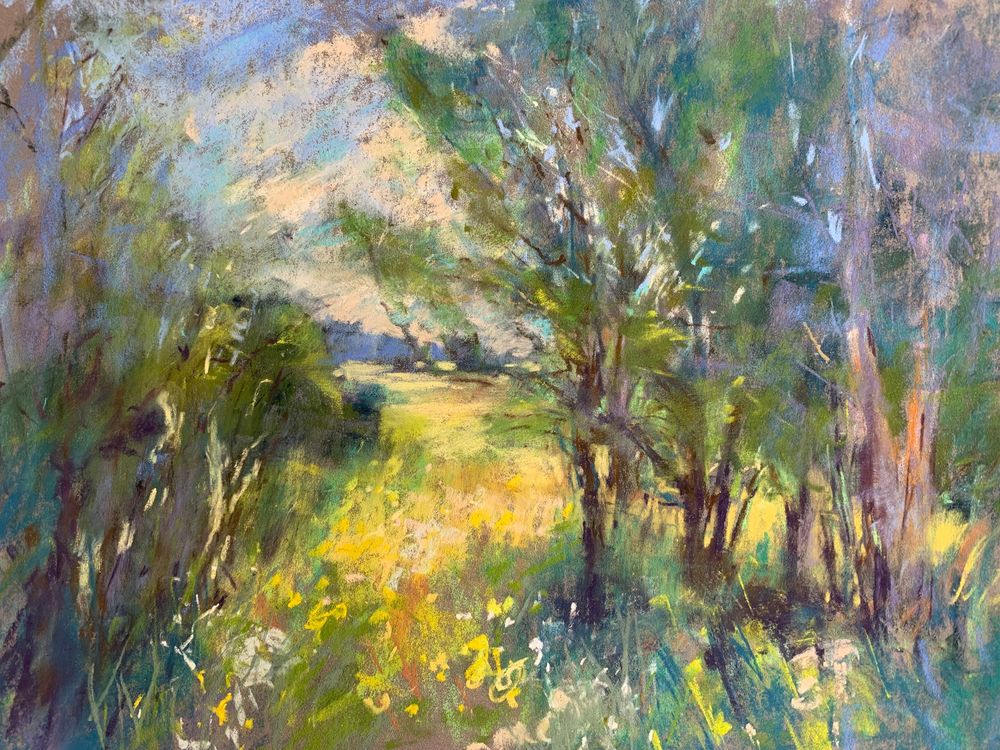 Sunshine at Leigh Brook Pastel on Pastel Mat sold) 