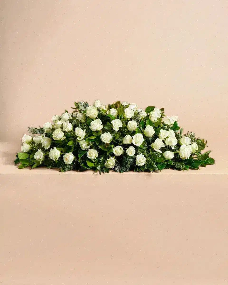 Classic Funeral Spray of Roses