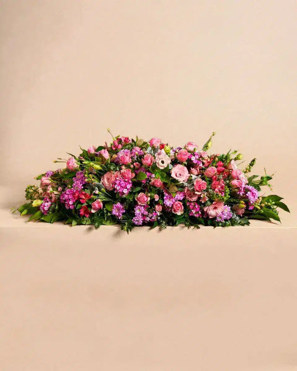 Gerbe de deuil Classique Rose