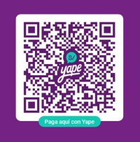 Código QR para donación Yape