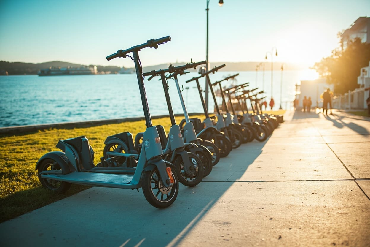 Patinetes elétricos compartilhados começam a operar na Pampulha neste domingo