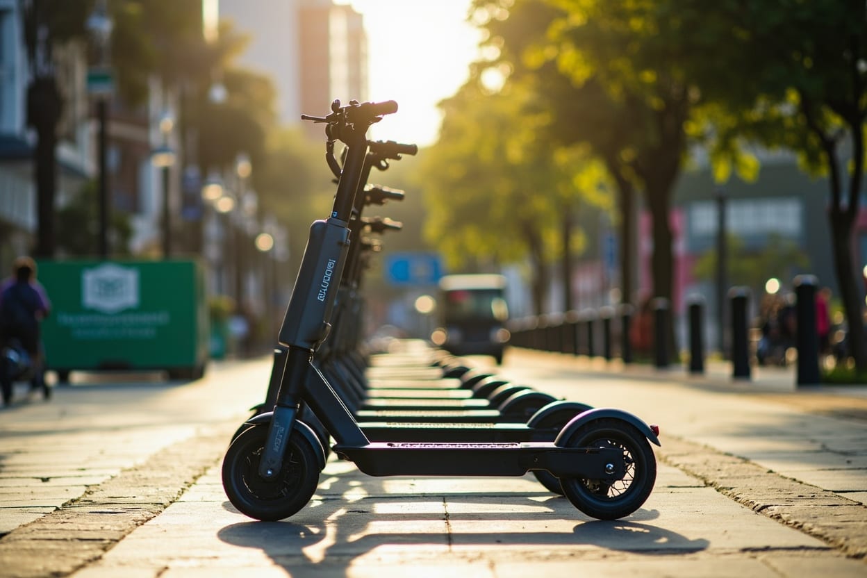 Patinetes por aluguel da JET registram 40 mil viagens em duas semanas em Curitiba