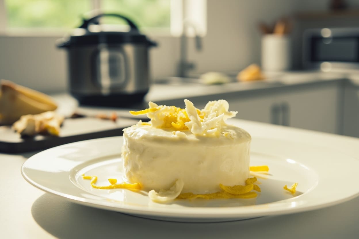 Brigadeirão de Limão com Chocolate Branco: Receita Pronta em 10 Minutos na Panela de Pressão