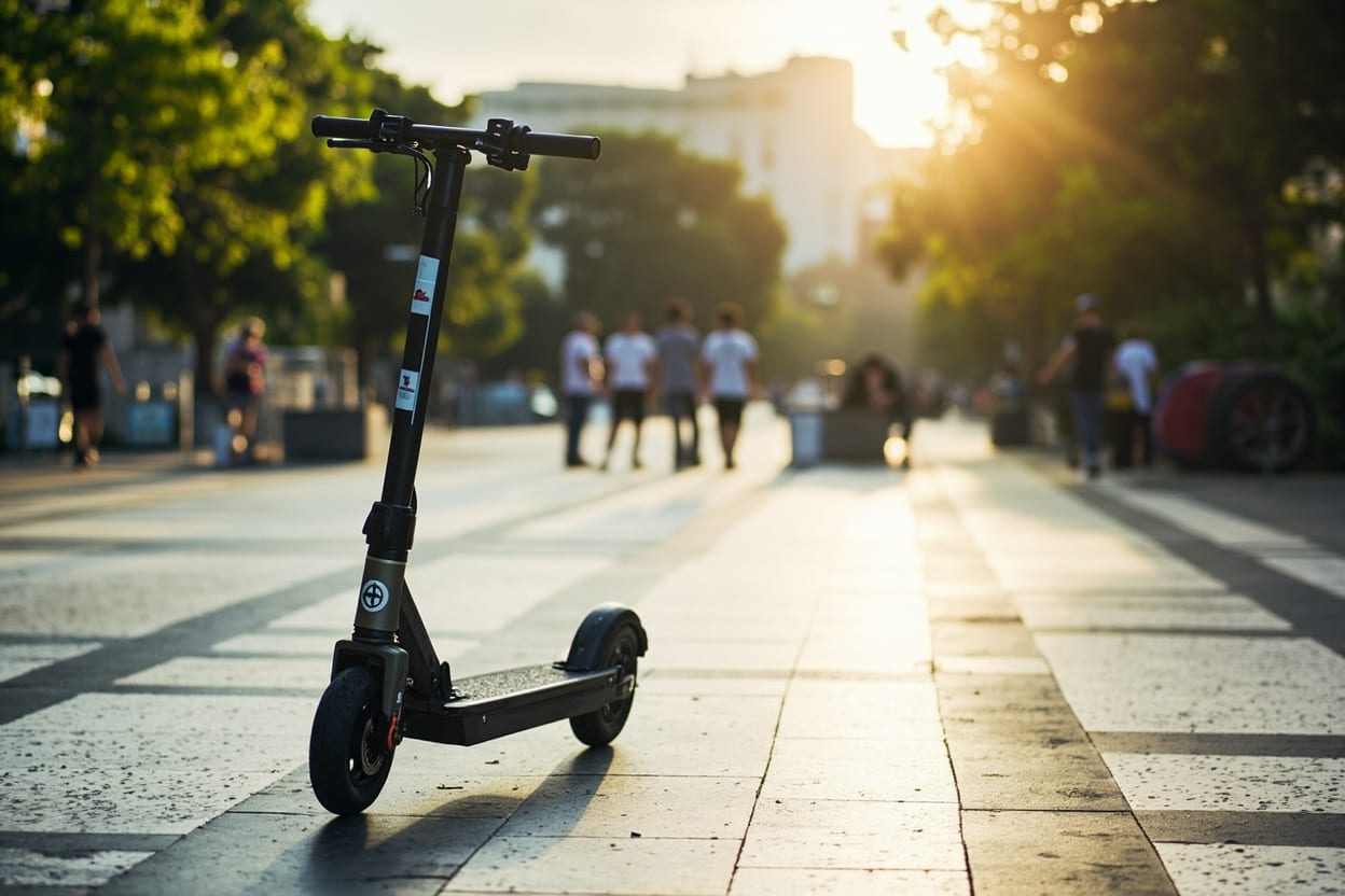 Patinetes elétricos são bloqueados em calçadões e praças de Curitiba