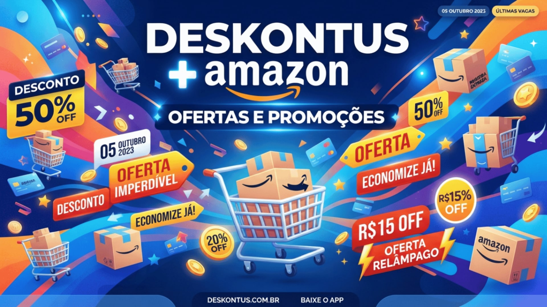 Deskontus.com: Ofertas, Cupons e Descontos Amazon