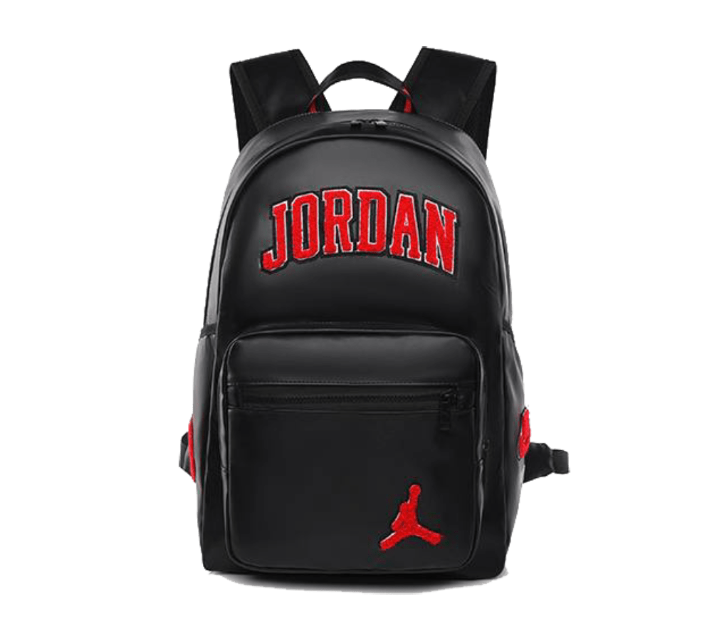 Jordan Contrast Trim Leather-Look Backpack thumbnail 2