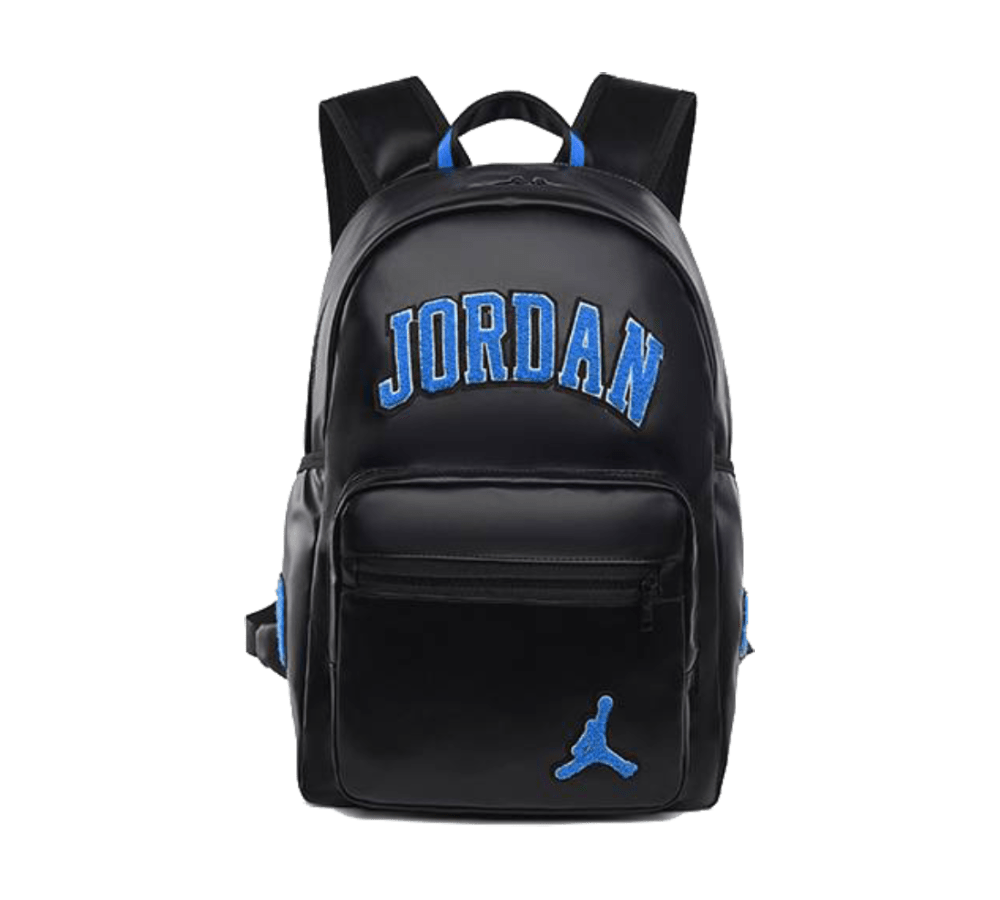 Jordan Contrast Trim Leather-Look Backpack thumbnail 1