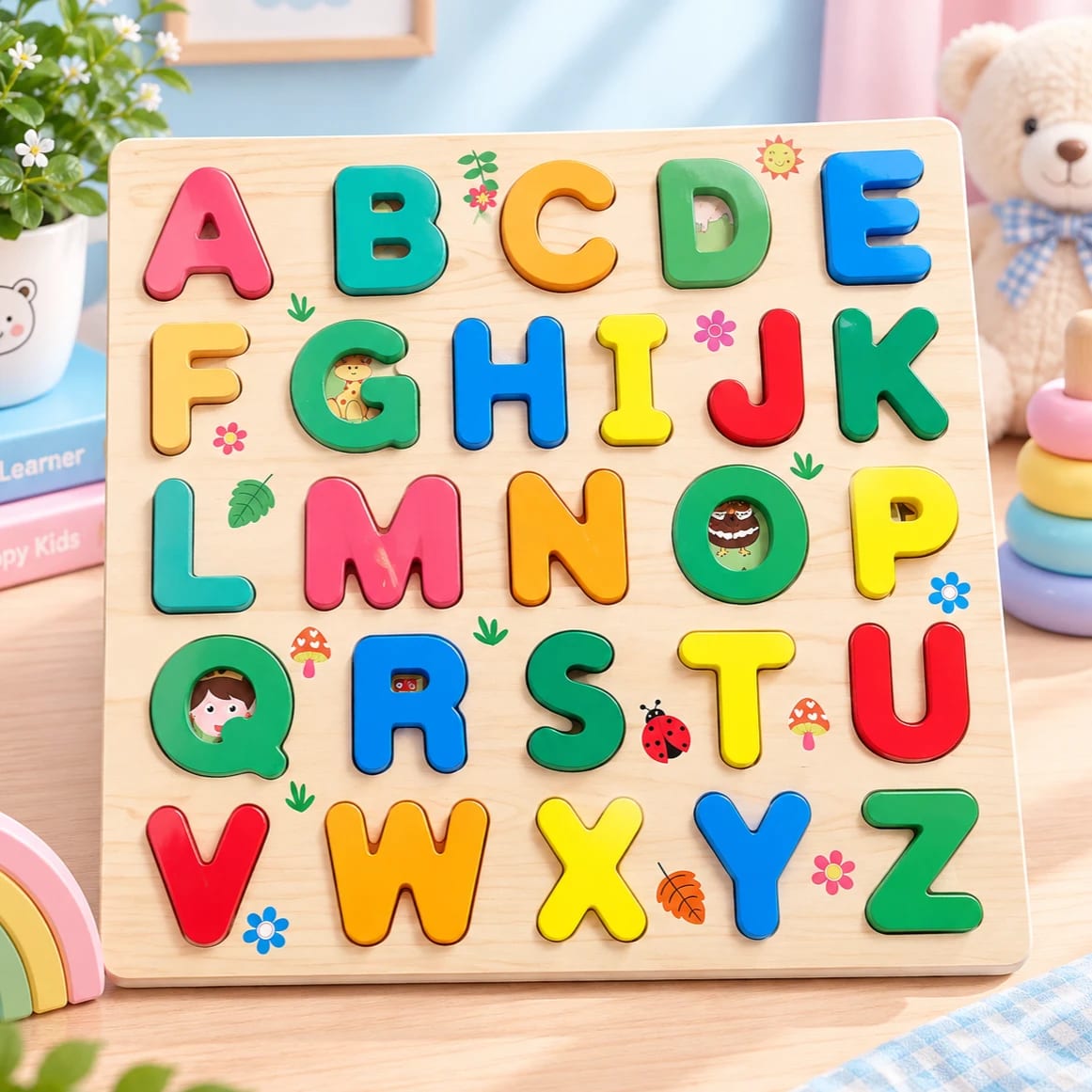 Educational Jigsaw Puzzle for Kids | Colorful Learning Puzzle | শিশুদের বুদ্ধি বিকাশের খেলনা thumbnail 4
