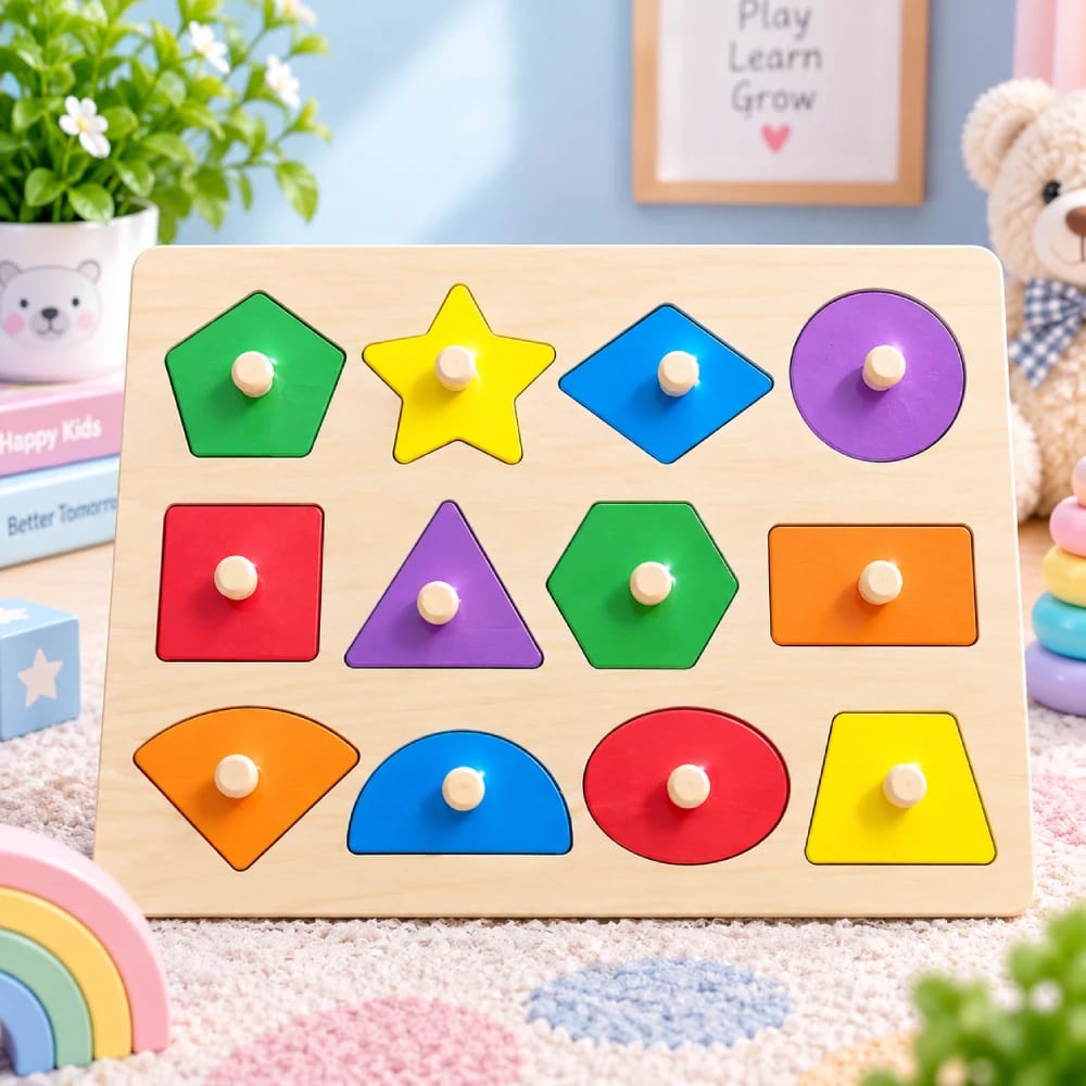 Educational Jigsaw Puzzle for Kids | Colorful Learning Puzzle | শিশুদের বুদ্ধি বিকাশের খেলনা thumbnail 5