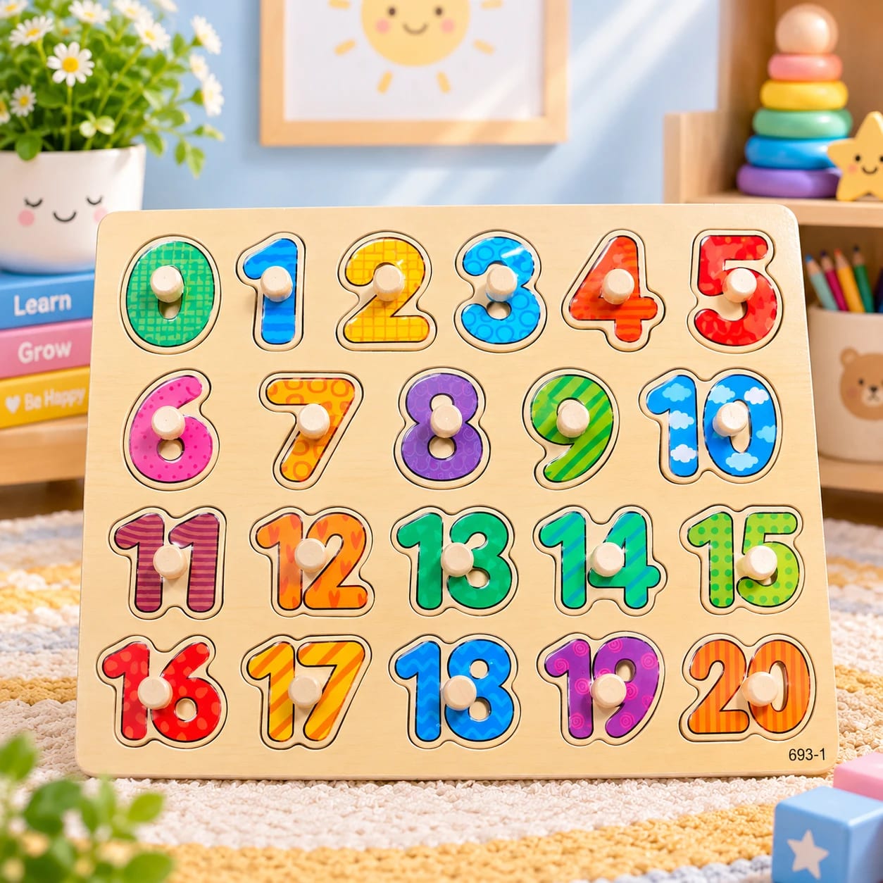 Educational Jigsaw Puzzle for Kids | Colorful Learning Puzzle | শিশুদের বুদ্ধি বিকাশের খেলনা thumbnail 8