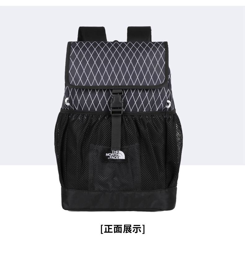 Mesh Drawstring Campus Backpack
