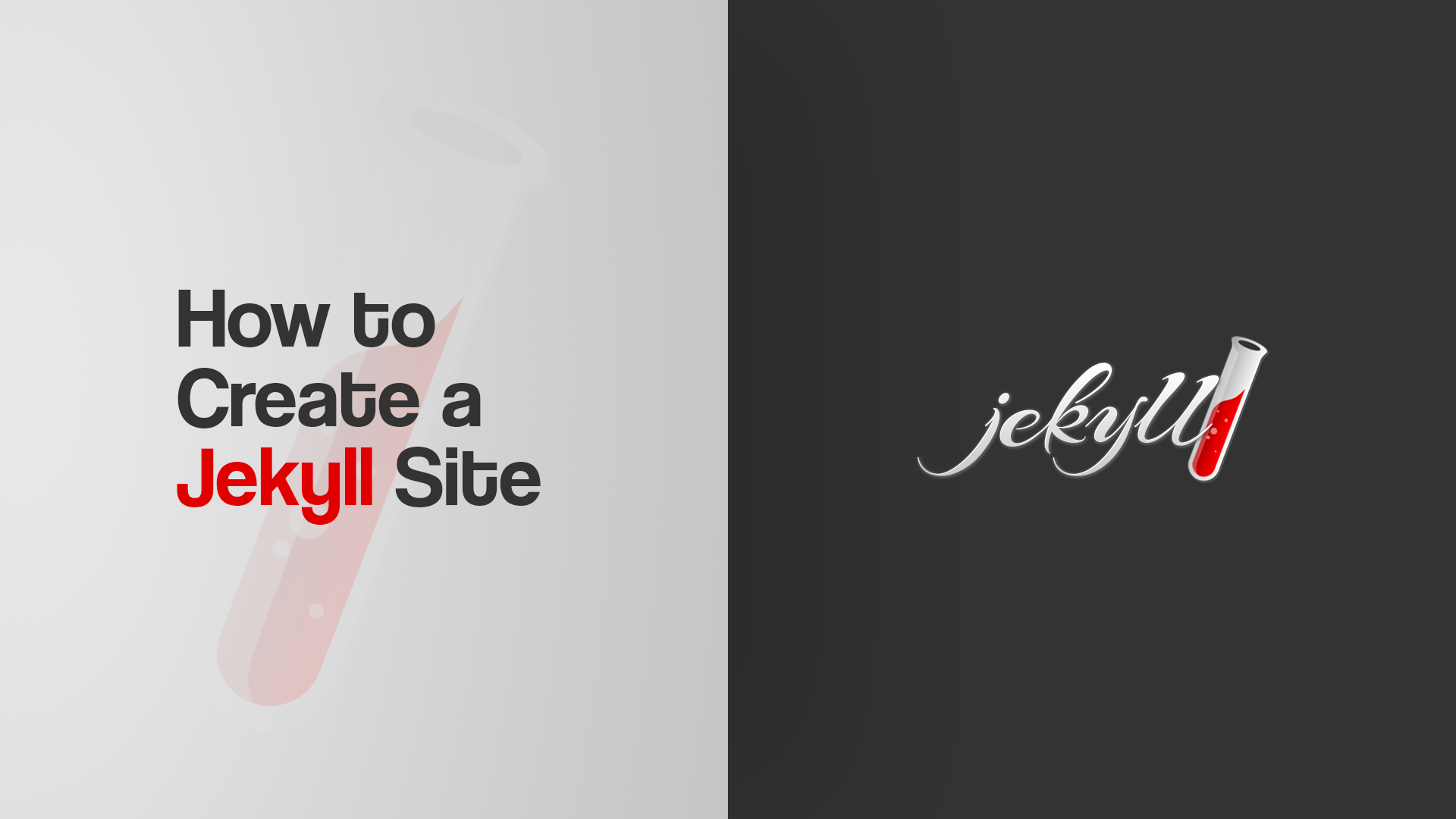 How to Create a Jekyll Site