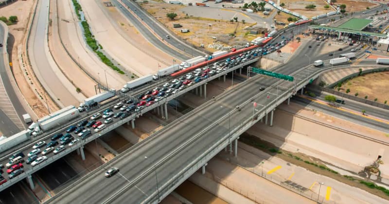 Juarez International Bridges, Zaragoza Bridge, Paso del Norte Bridge