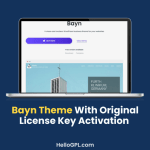 Bayn Theme With Original License Key Activation