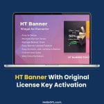 HT Banner With Original License Key Activation