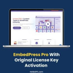 EmbedPress Pro With Original License Key Activation