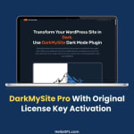 DarkMySite Pro With Original License Key Activation