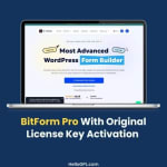 BitForm Pro With Original License Key Activation