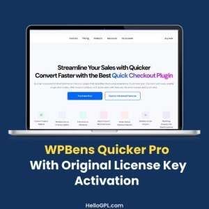 WPBens Quicker Pro