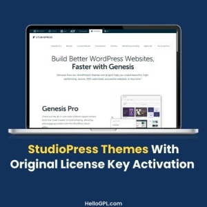 StudioPress Themes With Original License Key
