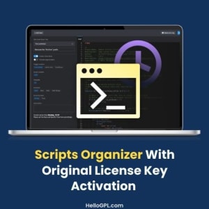 Scripts Organizer With Original License Key Activation