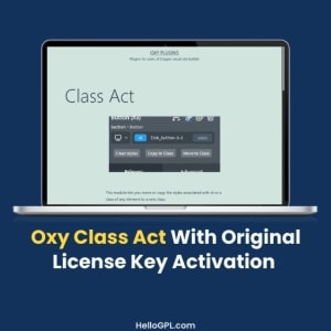 Oxy Class Act With Original License Key Activation
