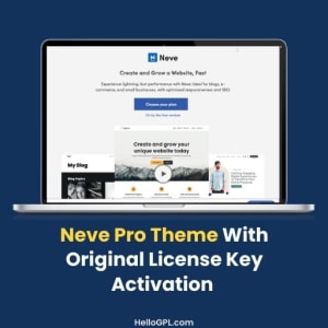 Neve Pro Theme With Original License Key Activation