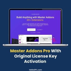 Master Addons Pro With Original License Key Activation