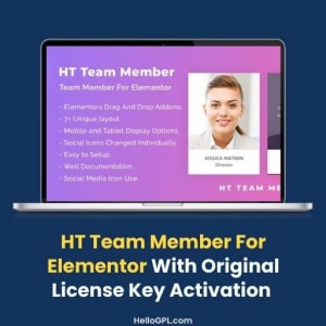 HT Team Member For Elementor With Original License Key Activation