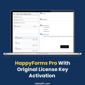 HappyForms Pro With Original License Key Activation