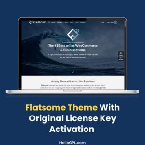 Flatsome Theme With Original License Key Activation