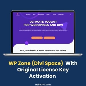 WP Zone (Divi Space) With Original License Key Activation