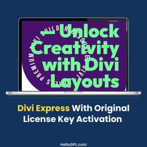 Divi Express With Original License Key Activation