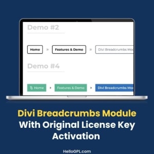 Divi Breadcrumbs Module With Original License Key Activation