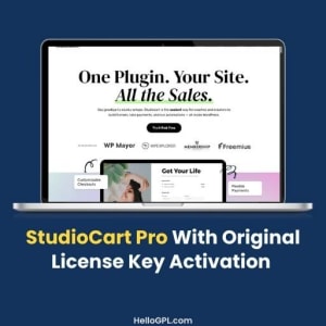 StudioCart Pro With Original License Key Activation