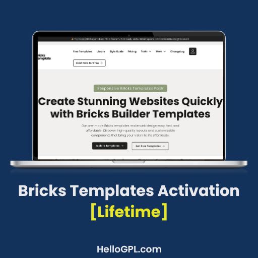 Bricks Templates Activation With Details