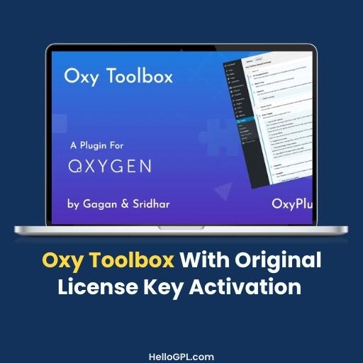Oxy Toolbox With Original License Key Activation