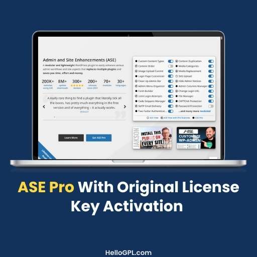 ASE Pro With Original License Key Activation