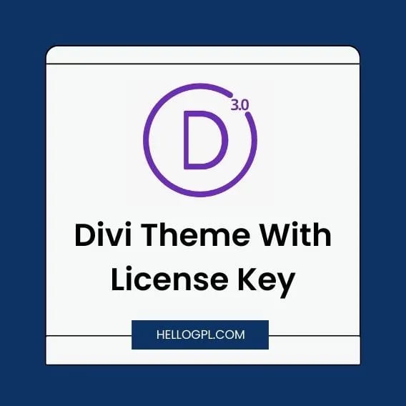 Divi WordPress Theme Activation With License Key (Lifetime Update)