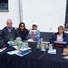 Kraam  Humival - Julien, Kristel, Debbie en Christa