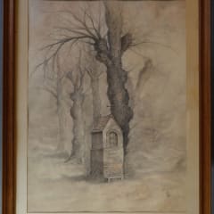 Houtskooltekening - 50x68cm - 1979  - ‘JuVer’ 