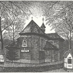 tekening prentkaart - anoniem