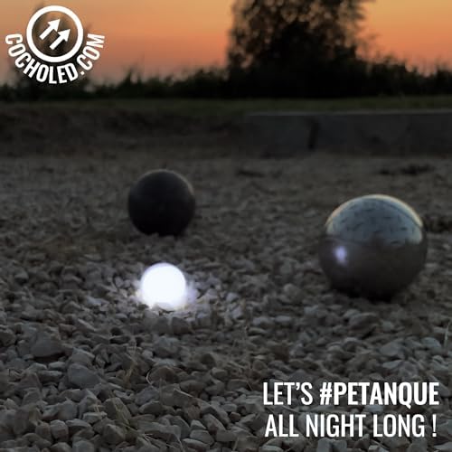 Vue 2 de Cocholed Cochonnet Lumineux Petanque