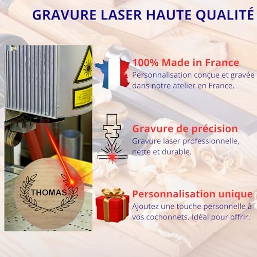 Vue 5 de Kit Cochonnet Petanque Personnalise