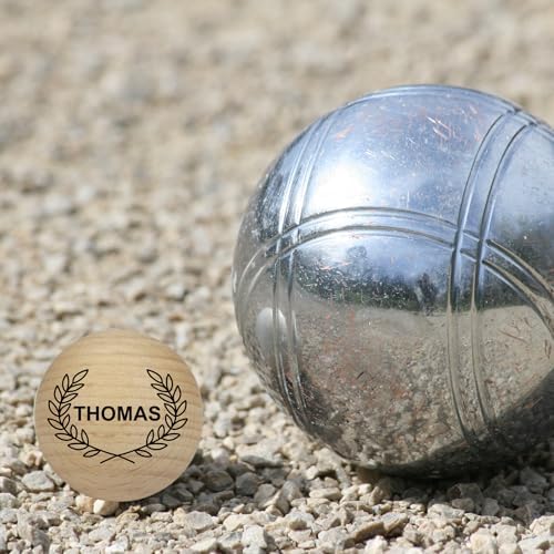 Vue 6 de Kit Cochonnet Petanque Personnalise