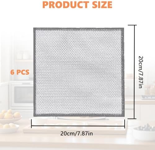 Vue 2 de Pieces Chiffons Vaissellechiffon