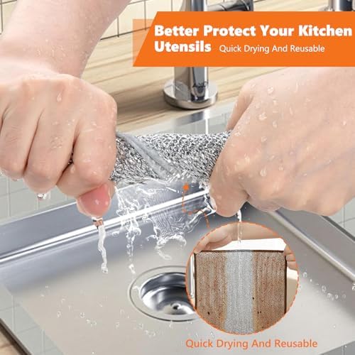 Vue 7 de Pieces Chiffons Vaissellechiffon