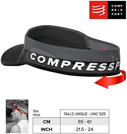 Vue 6 de Visiere Running Visor Ultralight